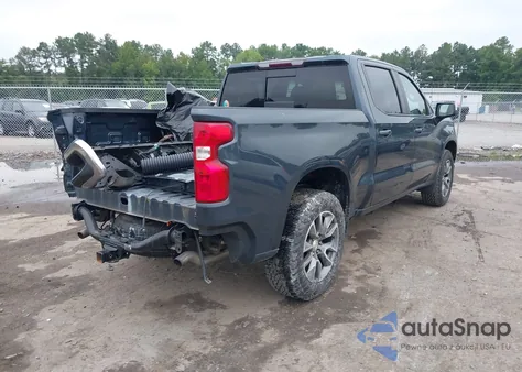 2020 Chevrolet Silverado 1500 4Wd Short Bed Lt из США, поврежденный, VIN 1GCUYDED5LZ255501